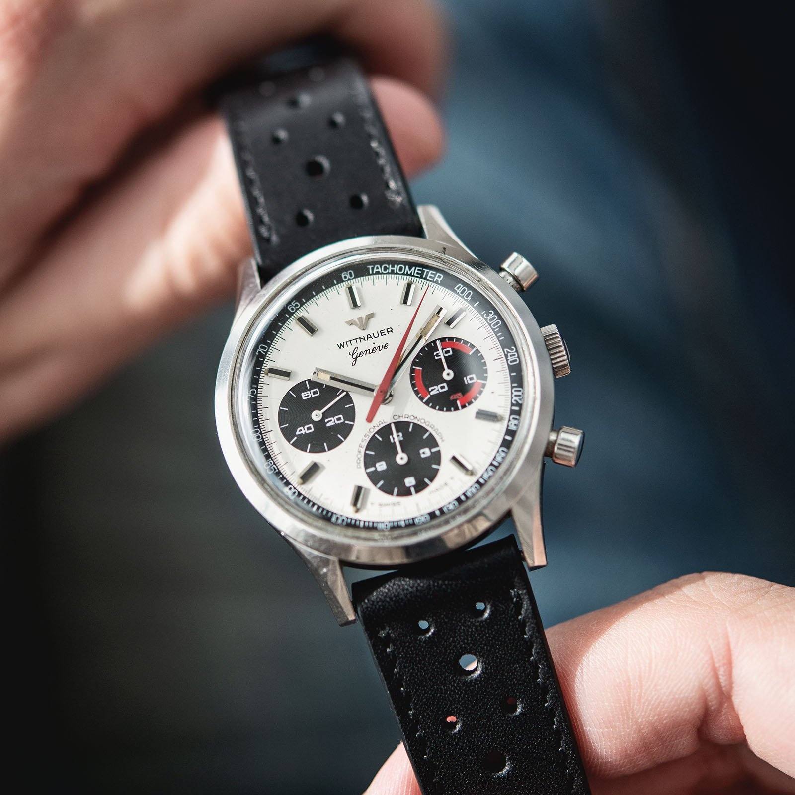 Wittnauer 242T Steel Chronograph