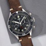 Heuer Chronograph 3H German Airforce Issued Reference 1550SG
