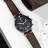 Heuer Chronograph 3H German Airforce Issued Reference 1550SG