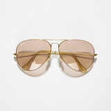 Vintage Brown Ray-Ban Aviator Sunglasses