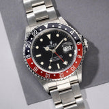Rolex Gmt Master II Fat Lady No Date Dial 16760 Coke 