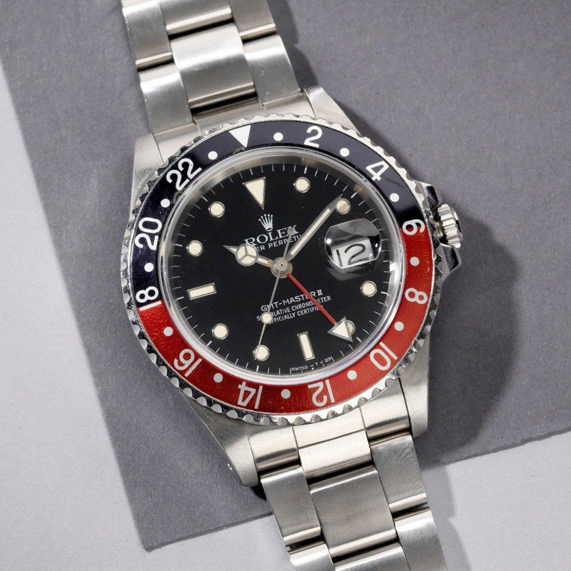 Rolex Gmt Master II Lady No Date Dial 16760 Coke – Bulang and Sons