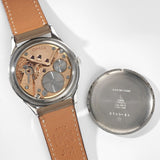 Omega Steel Oversize 37,5 mm Watch Ref 2603-12 from 1950s