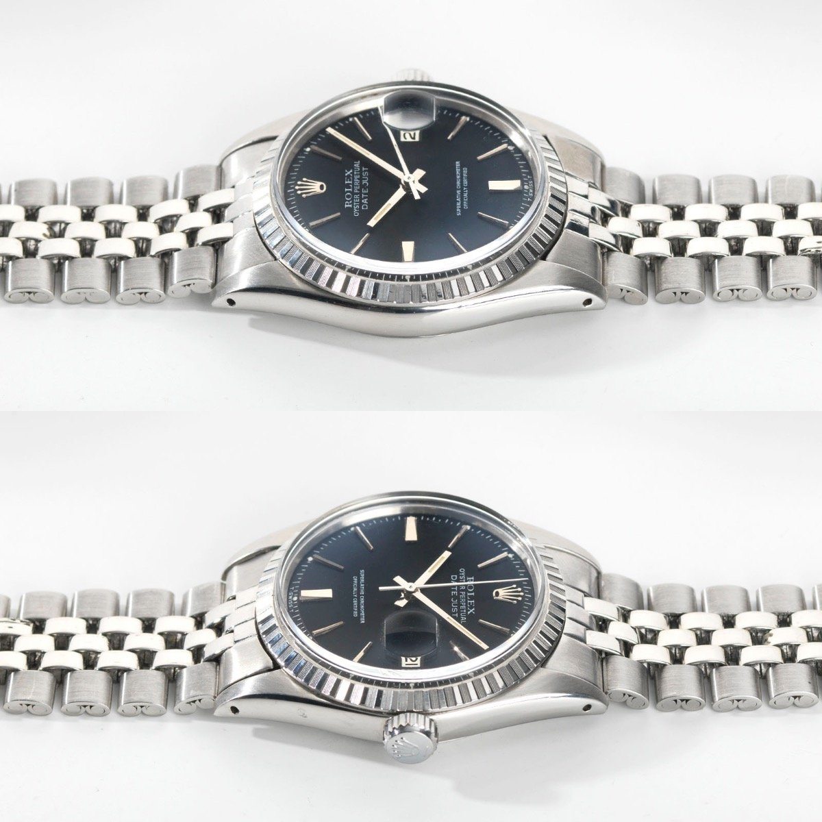Rolex Datejust Black Door stop Dial 1603