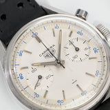Heuer Carrera Ref 3647d Blue Decima Scale