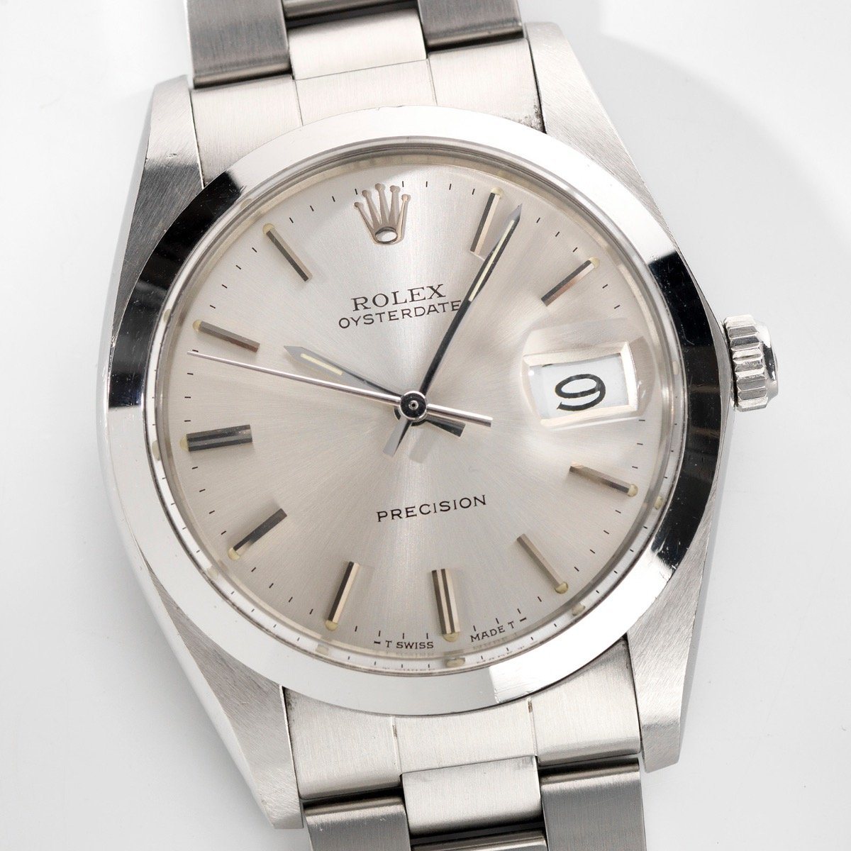 Rolex Oysterdate Silver Dial Reference 6694
