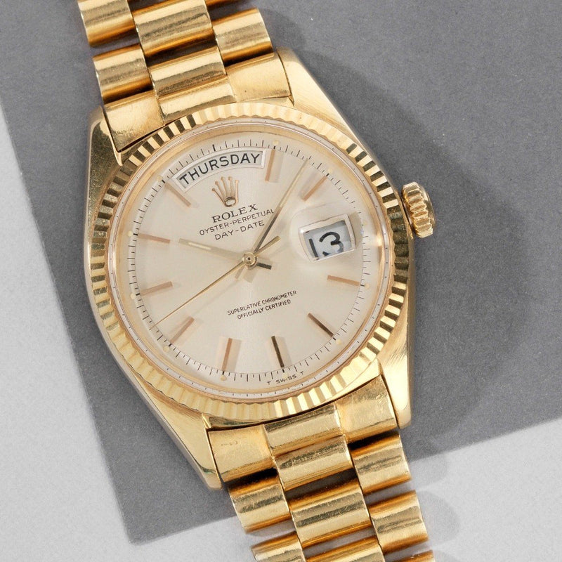 Rolex Day-Date Silver Dial 1803