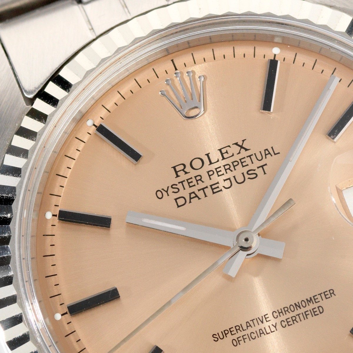 Rolex salmon hotsell dial