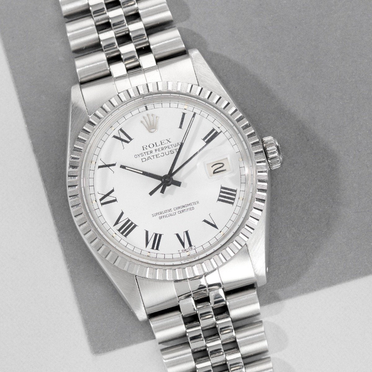 Rolex Datejust Reference 16030 Buckley Dial