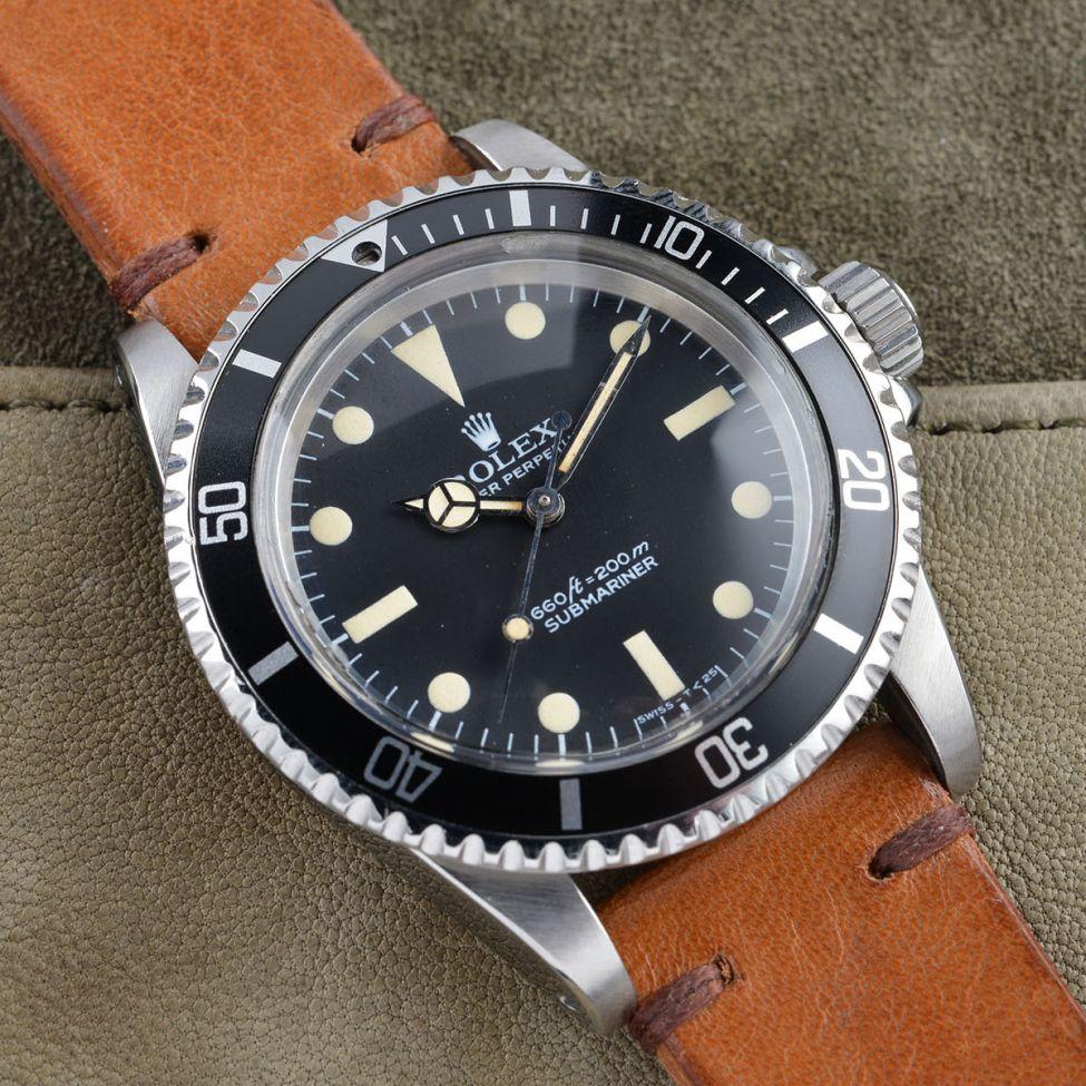 ROLEX 5513 PRE-COMEX DIAL SUBMARINER FROM 1977