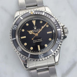 ROLEX 5512 PCG GILT CHAPTER RING EXCLAMATION POINT SUBMARINER
