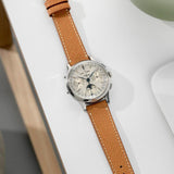 Cognac Brown Leather Watch Strap